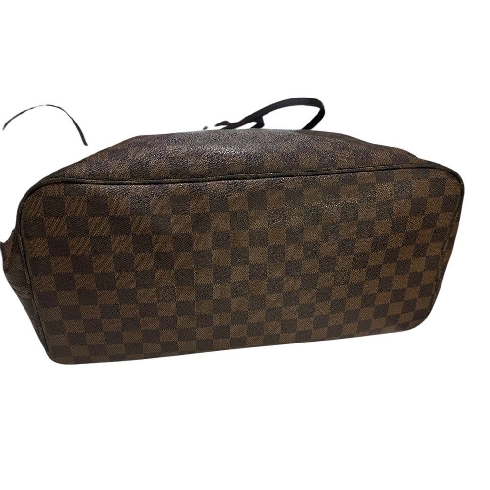 Louis Vuitton 2018 Damier Ebene Neverfull MM w Pouch (JD0138) - Picture 3 of 7